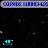 COSMOS J100034.95+025315.3