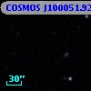 COSMOS J100051.92+025312.6