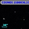 COSMOS J100036.33+025311.8