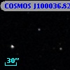 COSMOS J100036.82+025314.3