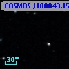 COSMOS J100043.15+025310.1