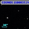 COSMOS J100037.74+025305.7