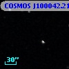COSMOS J100042.21+025304.4