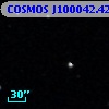 COSMOS J100042.42+025301.2