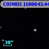 COSMOS J100043.44+025305.5