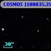 COSMOS J100035.35+025258.0