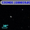 COSMOS J100039.05+025255.3