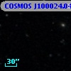 COSMOS J100024.04+025254.3