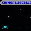 COSMOS J100038.10+025252.1