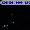 COSMOS J100048.00+025251.3