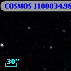 COSMOS J100034.98+025308.9