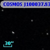 COSMOS J100037.83+025311.4