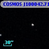 COSMOS J100042.71+025245.2