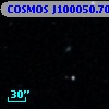 COSMOS J100050.70+025245.1