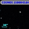 COSMOS J100043.04+025229.0