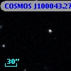 COSMOS J100043.27+025233.7