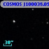 COSMOS J100038.09+025232.6