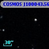 COSMOS J100043.56+025227.7
