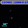 COSMOS J100047.69+025234.1