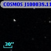COSMOS J100038.11+025226.7