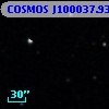 COSMOS J100037.93+025222.0