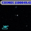 COSMOS J100049.43+025206.6