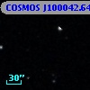 COSMOS J100042.64+025212.4