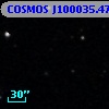 COSMOS J100035.47+025211.2