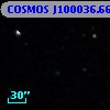 COSMOS J100036.66+025208.5