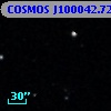 COSMOS J100042.72+025209.4
