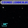 COSMOS J100036.05+025203.4
