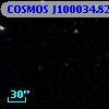 COSMOS J100034.82+025200.6