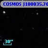 COSMOS J100035.70+025200.3