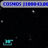 COSMOS J100043.00+025158.0