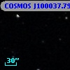 COSMOS J100037.79+025156.2