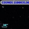 COSMOS J100035.90+025158.1
