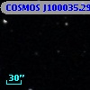 COSMOS J100035.29+025156.7