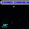 COSMOS J100040.36+025155.5