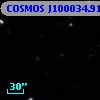COSMOS J100034.91+025154.5