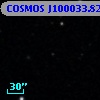 COSMOS J100033.82+025151.5
