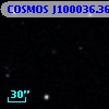 COSMOS J100036.36+025133.8