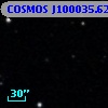COSMOS J100035.62+025148.2