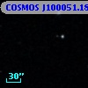 COSMOS J100051.18+025151.5