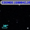 COSMOS J100042.39+025143.3