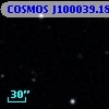 COSMOS J100039.18+025141.0