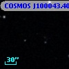 COSMOS J100043.40+025120.5