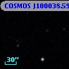 COSMOS J100038.59+025129.8