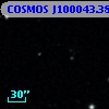 COSMOS J100043.38+025105.7