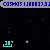 COSMOS J100037.81+025125.3