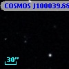 COSMOS J100039.88+025118.0